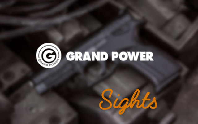 Grand Power X-Calibur sights